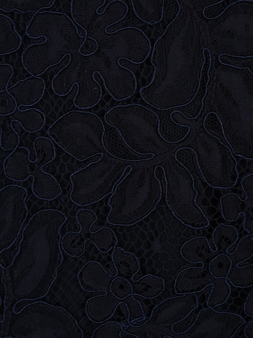 Платье с кружевом VALENTINO