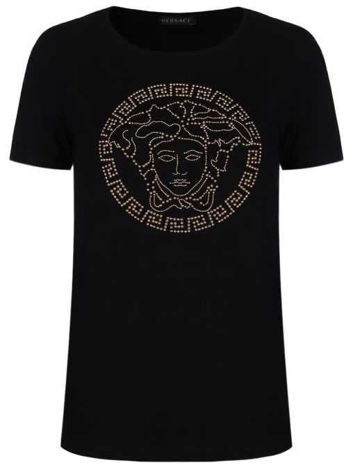 Футболка с принтом VERSACE