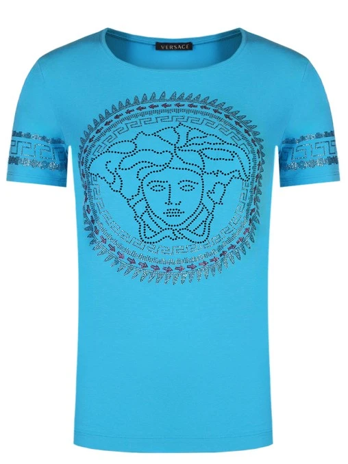 Футболка с принтом VERSACE