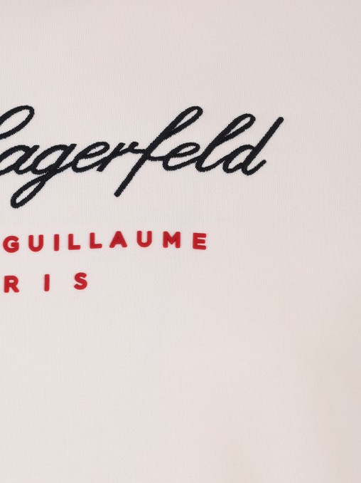Джемпер хлопковый KARL LAGERFELD