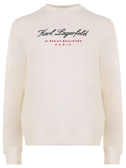 Джемпер хлопковый KARL LAGERFELD