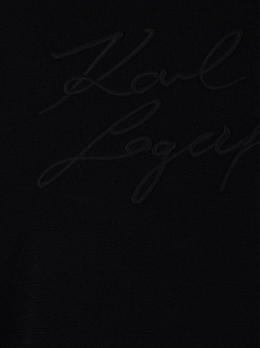 Джемпер хлопковый KARL LAGERFELD