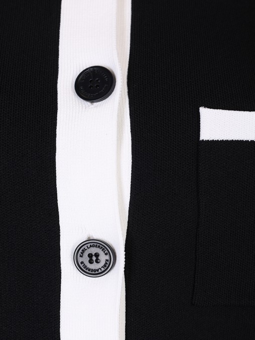 Кардиган из вискозы KARL LAGERFELD