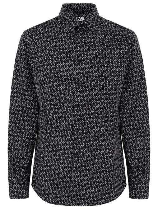 Рубашка Slim Fit хлопковая KARL LAGERFELD