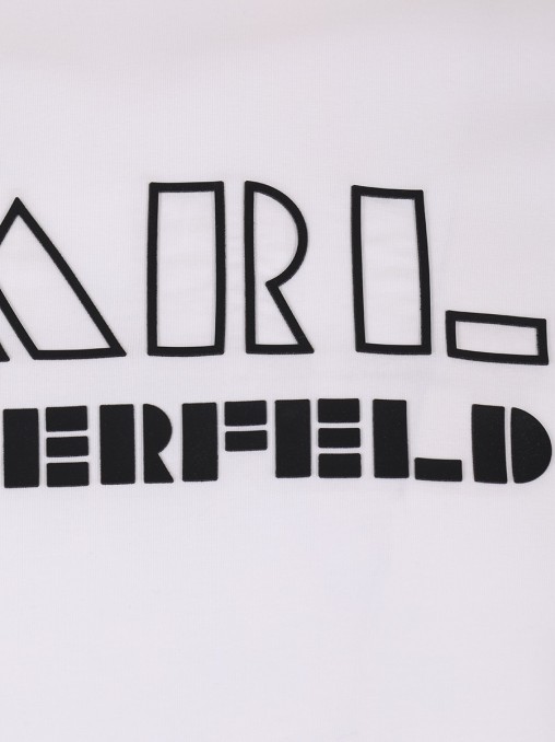 Футболка хлопковая KARL LAGERFELD