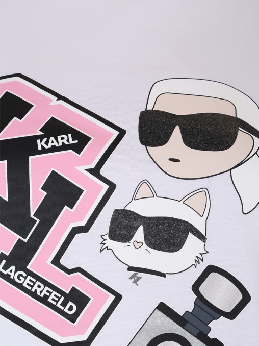 Футболка хлопковая KARL LAGERFELD