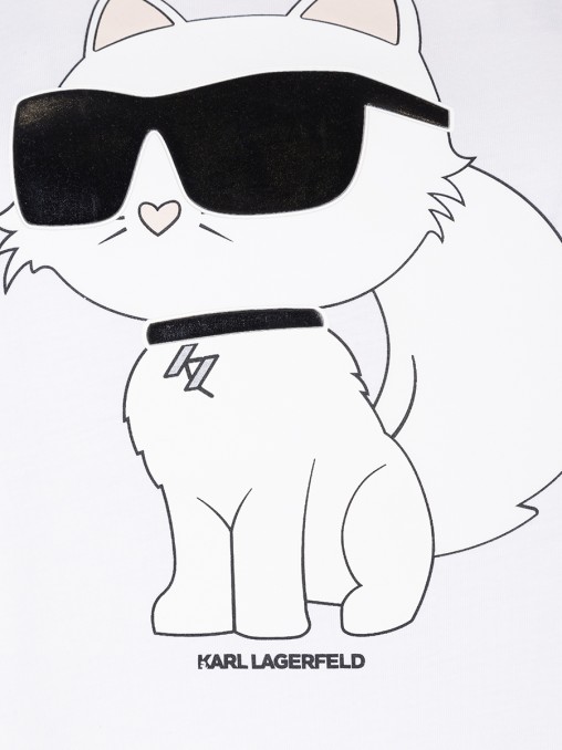 Футболка хлопковая KARL LAGERFELD
