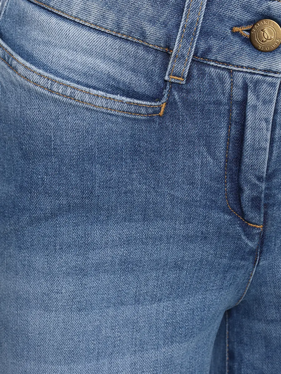 Джинсы хлопковые