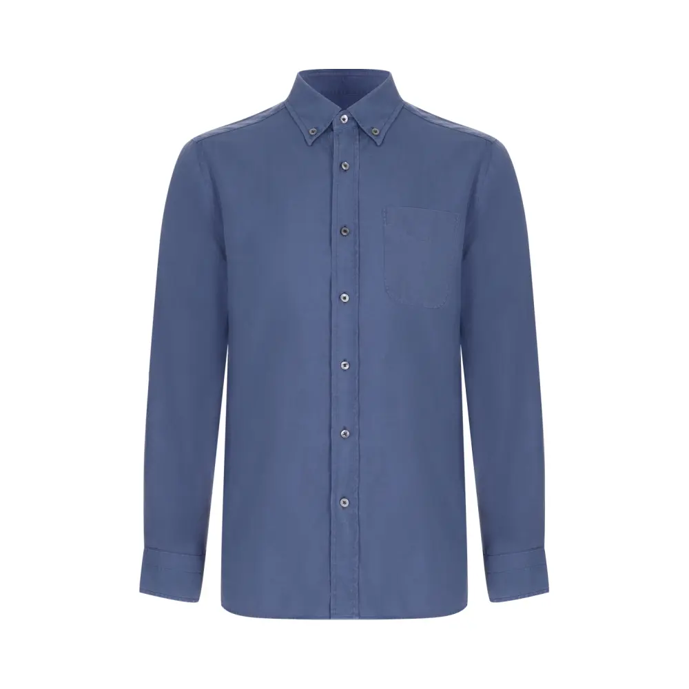 Рубашка Regular Fit из лиоцелла