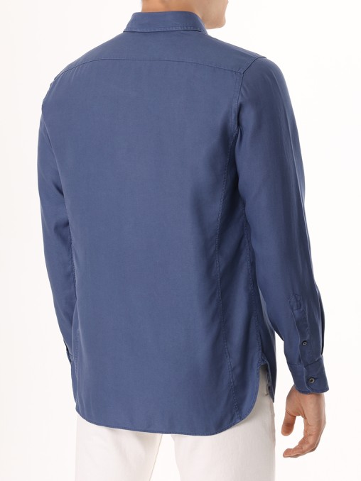 Рубашка Regular Fit из лиоцелла TOM FORD