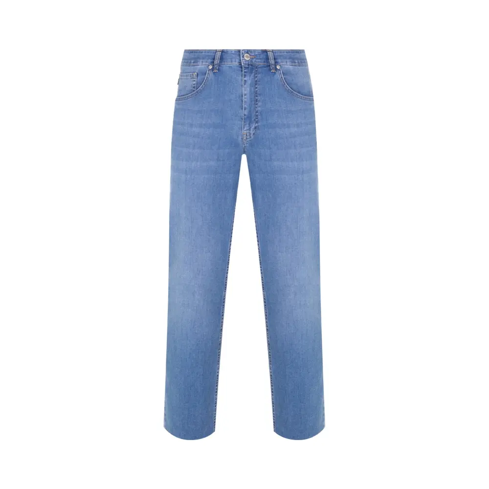Джинсы Slim Fit хлопковые