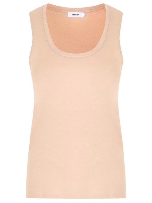 Топ льняной NOT SHY