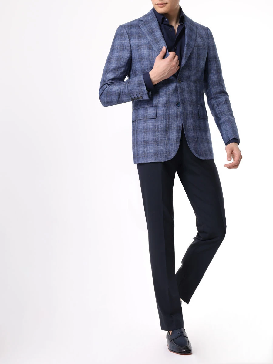 Рубашка Slim Fit шерстяная