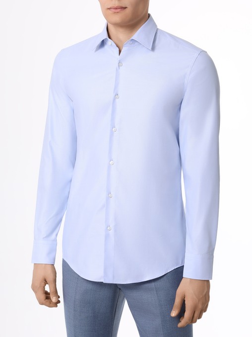 Рубашка Slim Fit хлопковая BOSS