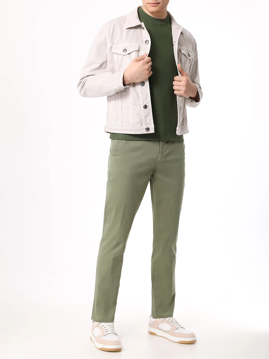 Брюки Slim Fit хлопковые