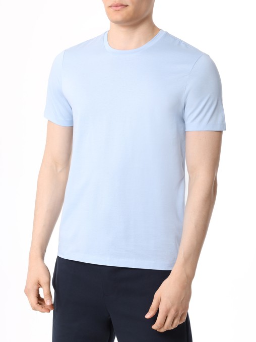 Футболка Slim Fit хлопковая BOSS