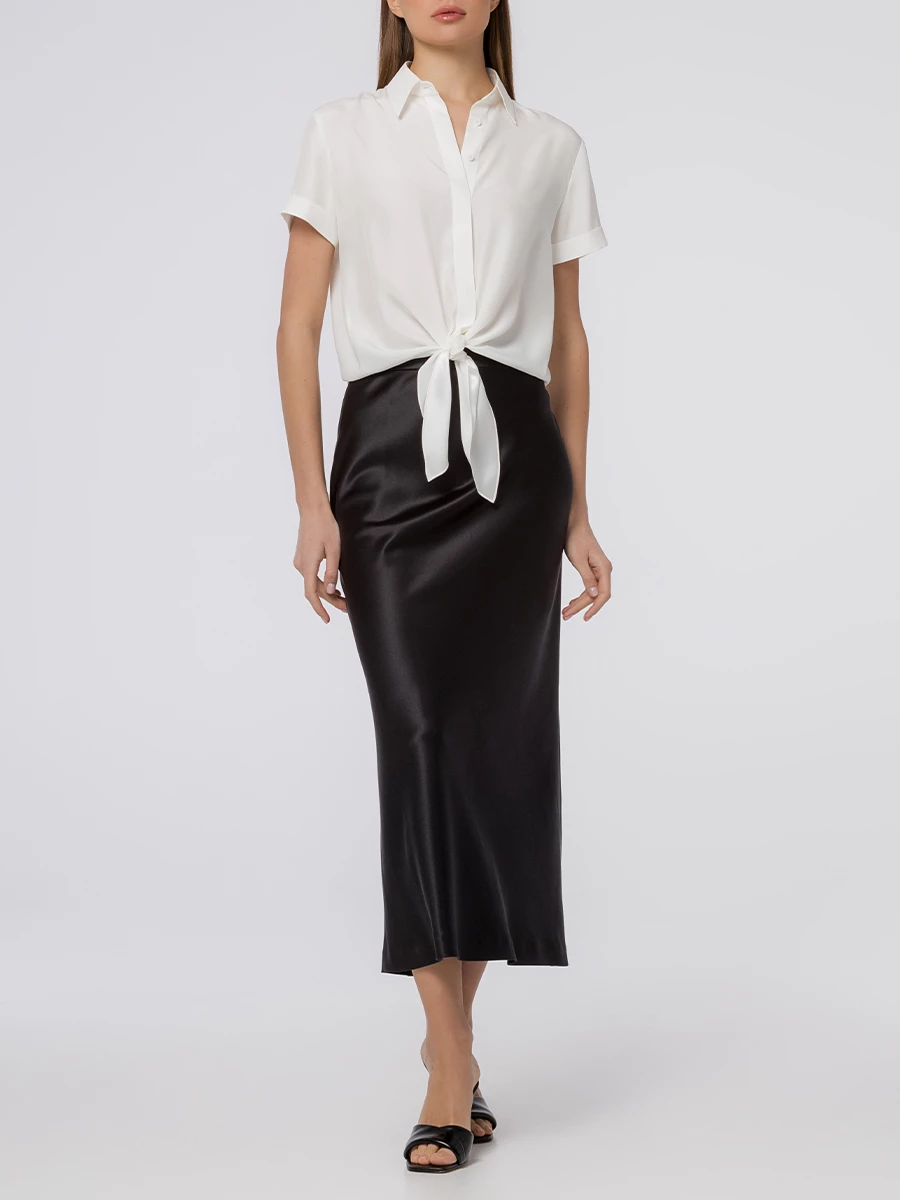 Блуза шелковая