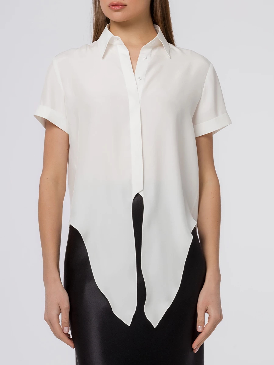 Блуза шелковая