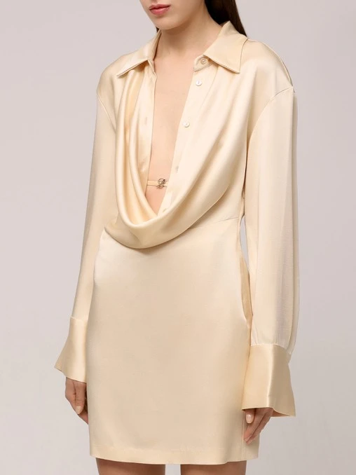 Платье однотонное BLUMARINE