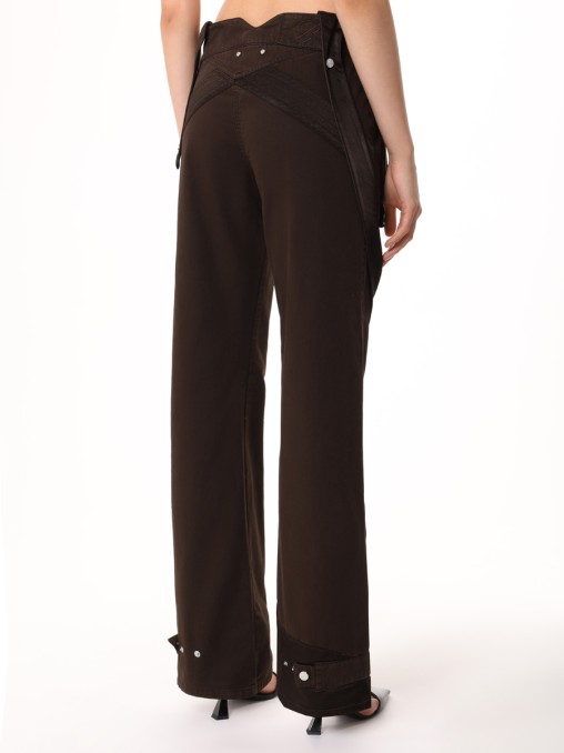 Брюки хлопковые BLUMARINE