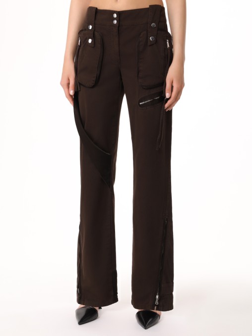 Брюки хлопковые BLUMARINE