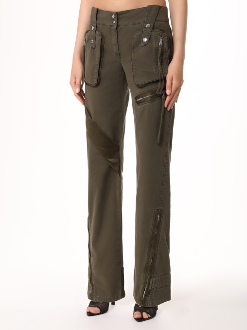 Брюки хлопковые BLUMARINE
