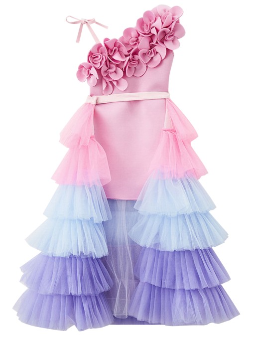 Платье комбинированное Candy MONIKA MO