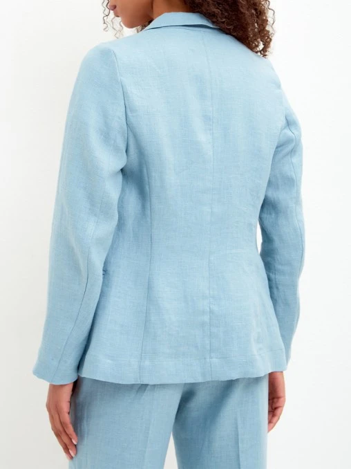 Пиджак льняной Light Blue VINNIS