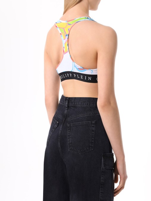 Топ хлопковый PHILIPP PLEIN