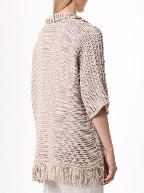 Кардиган хлопковый LE TRICOT PERUGIA