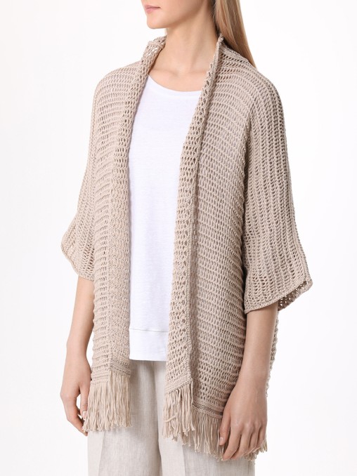 Кардиган хлопковый LE TRICOT PERUGIA