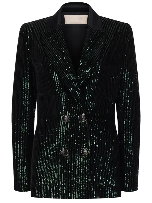 Пиджак с пайетками ELIE SAAB