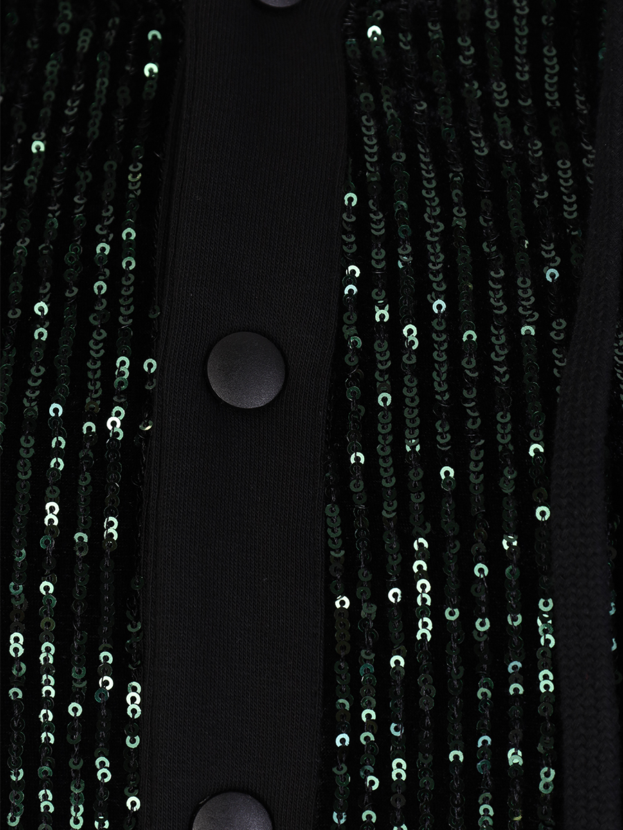 Куртка с пайетками