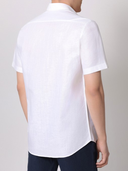 Рубашка Regular Fit однотонная BML