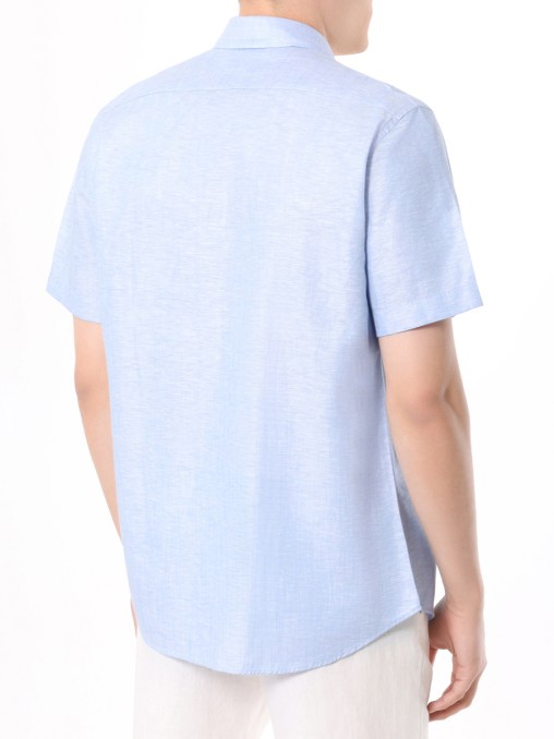 Рубашка Regular Fit однотонная BML