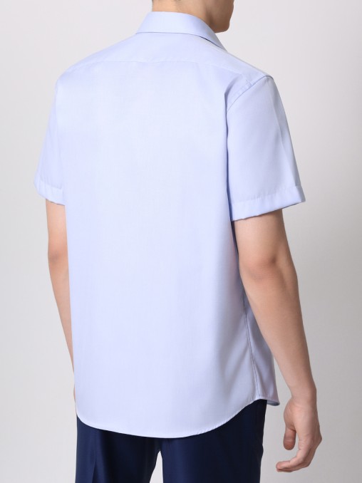 Рубашка Regular Fit однотонная BML