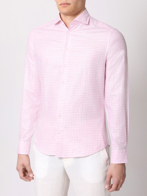 Рубашка Slim Fit хлопковая BML