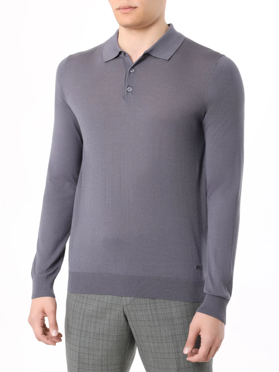 Поло однотонное