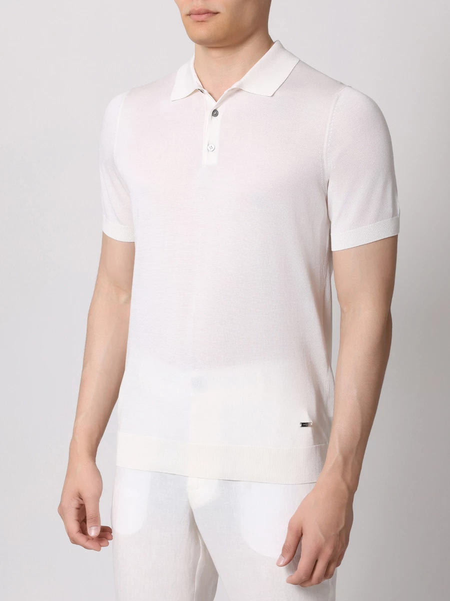 Поло однотонное