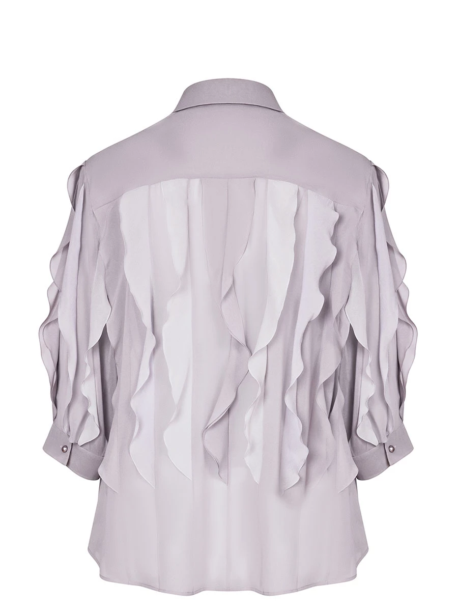 Блуза шелковая