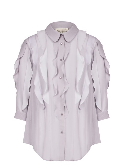 Блуза шелковая PERCE-NEIGE