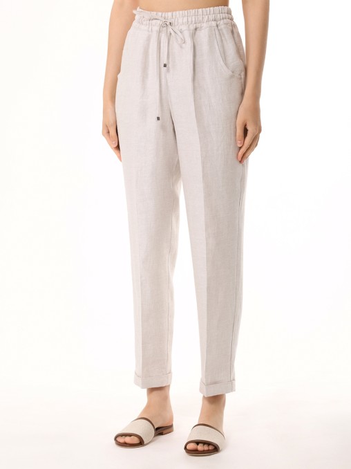 Брюки льняные KITON