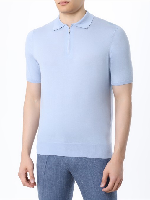 Поло хлопковое FIORONI CASHMERE