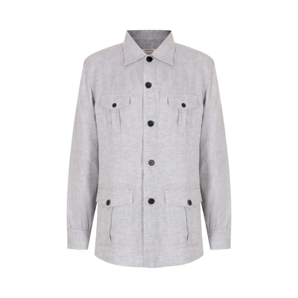 Рубашка Regular Fit льняная