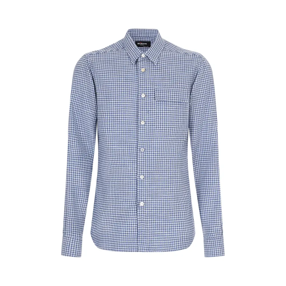 Рубашка Regular Fit шерстяная