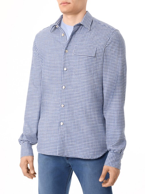 Рубашка Regular Fit шерстяная KITON