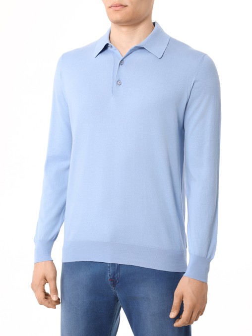 Поло хлопковое KITON