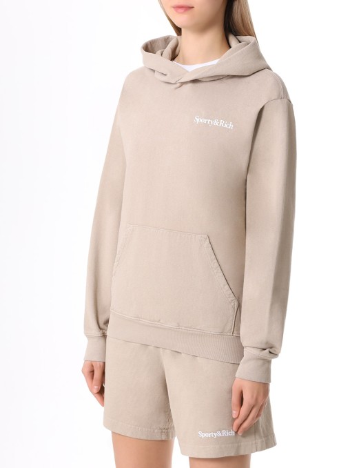 Худи хлопковое SPORTY & RICH