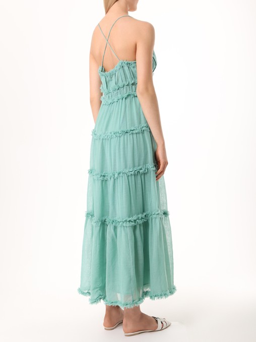 Платье однотонное ULLA JOHNSON