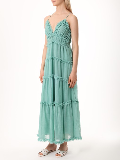 Платье однотонное ULLA JOHNSON